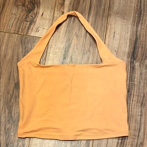 Abercrombie & Fitch Orange Halter Top